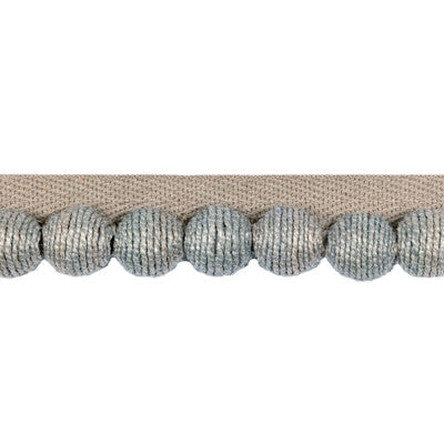 T30805-11 JUTEBALL CORD PEWTER KRAVET COUTURE TRIM