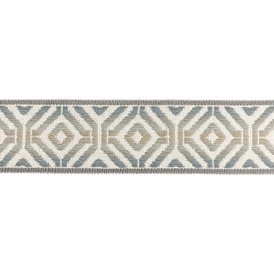 T30823-11 SANUR TAPE PEWTER KRAVET COUTURE TRIM