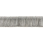 T30825-11 SOJOURN FRINGE PEWTER KRAVET COUTURE TRIM