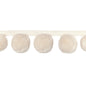 T30826-101 JUNGLE POMS IVORY KRAVET COUTURE TRIM