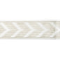 T30828-1601 CHEVRON VELVET TAPE BLANC KRAVET COUTURE TRIM