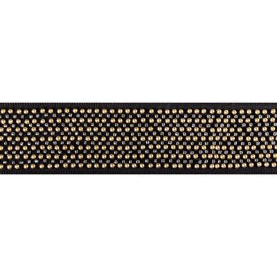 T30832-84 GALAXY BEAD TAPE NOIR KRAVET COUTURE TRIM