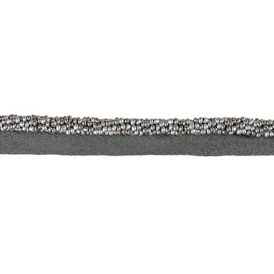 T30837-11 LUXE BEAD CORD PLATINUM KRAVET COUTURE TRIM