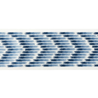 T30839-550 CHEVRON WIDE TAPE INDIGO KRAVET COUTURE TRIM