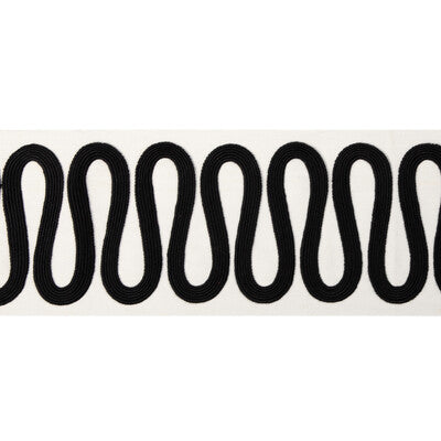 T30840-81 WIGGLE WIDE TAPE NOIR KRAVET COUTURE TRIM