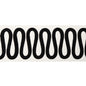 T30840-81 WIGGLE WIDE TAPE NOIR KRAVET COUTURE TRIM