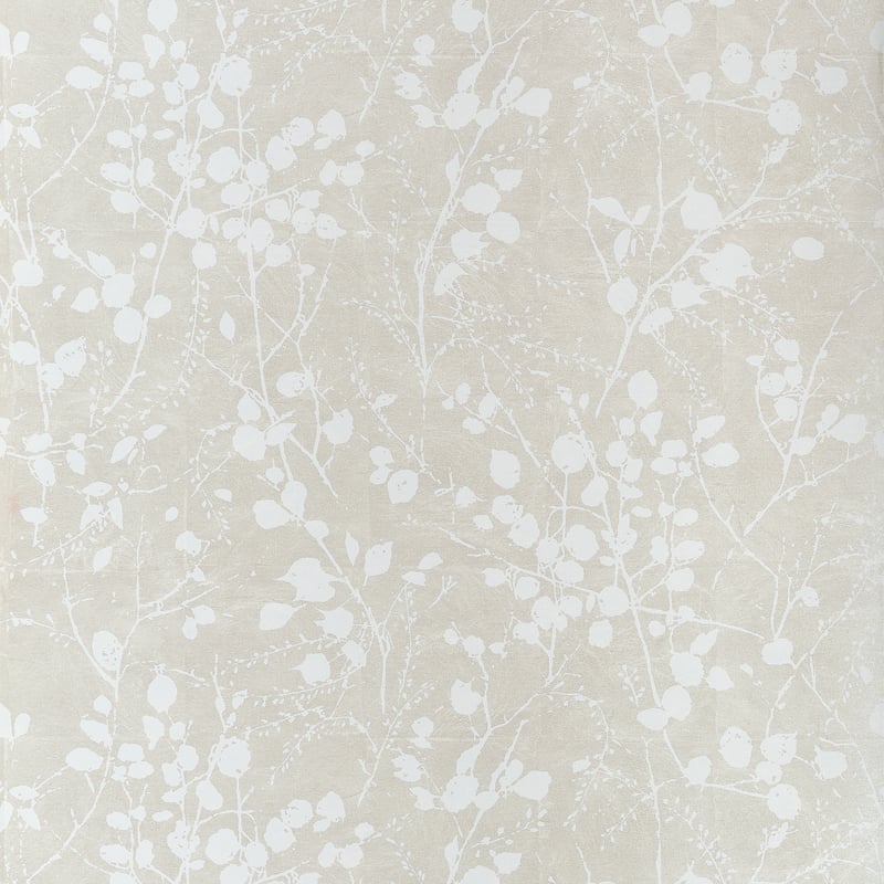 T34096 Thibaut Pearl and White Wallpaper