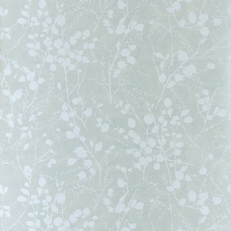 T34097 Thibaut Powder Blue and White Wallpaper
