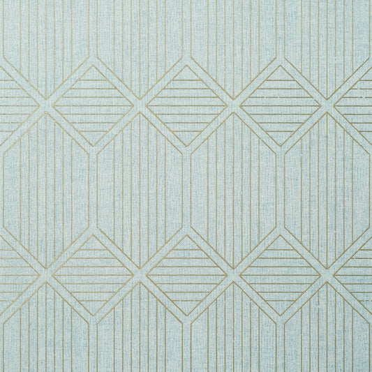 T405 Thibaut Aqua Wallpaper