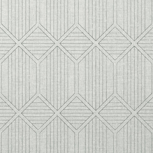 T406 Thibaut Charcoal Wallpaper
