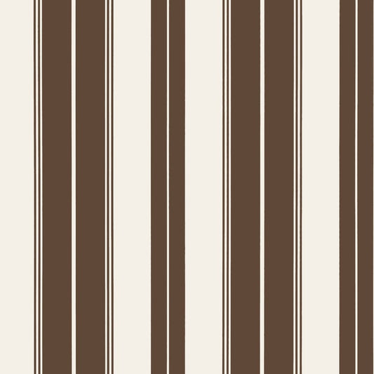 T44049 Thibaut Chocolate Brown Wallpaper