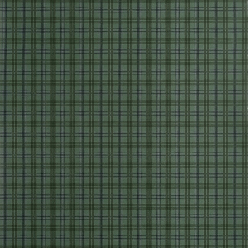 T44052 Thibaut Dark Green Wallpaper