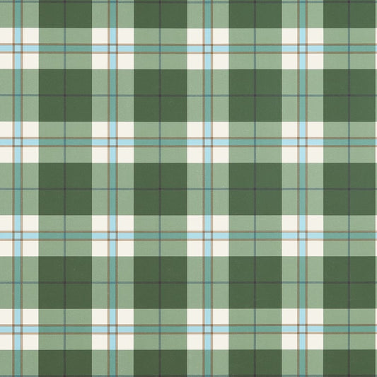 T44071 Thibaut Green Wallpaper