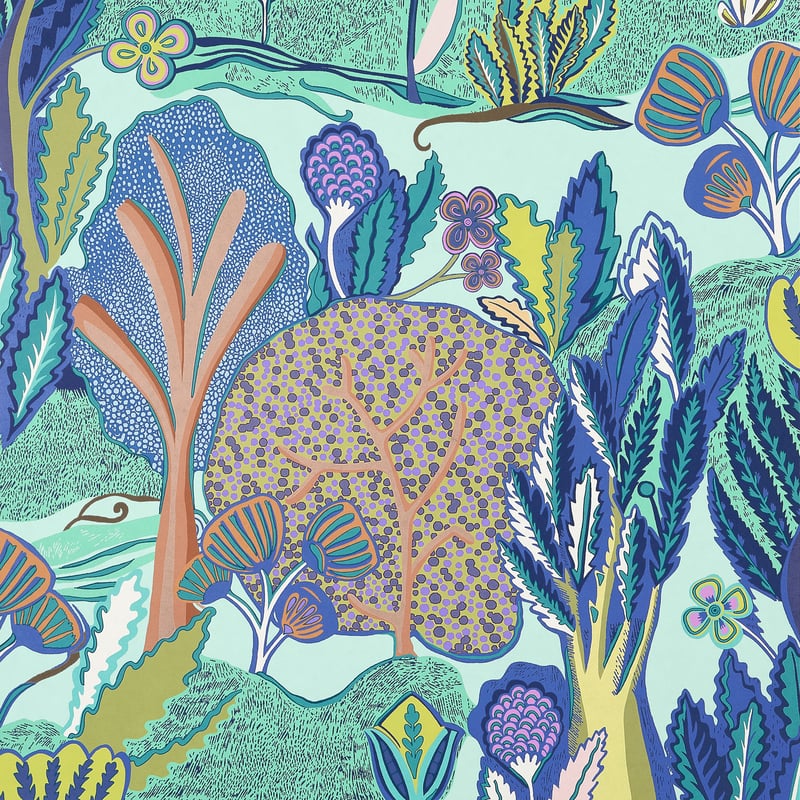 T45011 Thibaut Seaglass Wallpaper