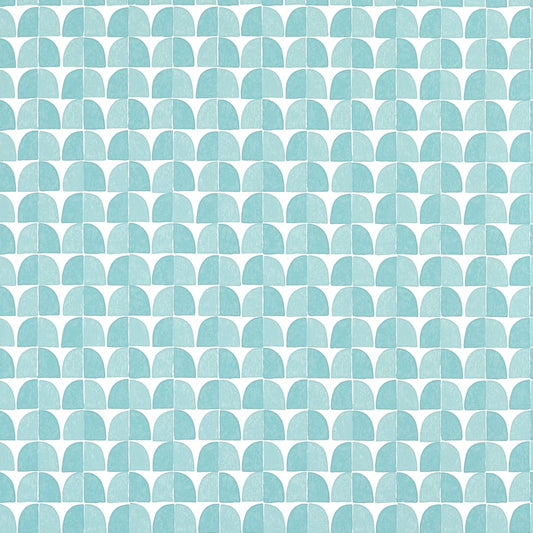 T45018 Thibaut Turquoise Wallpaper