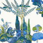 T45028 Thibaut Blue and Green Wallpaper