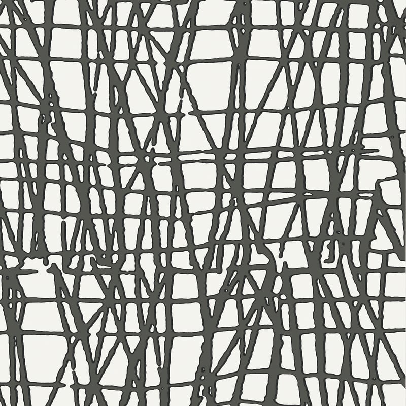 T456 Thibaut Black Wallpaper