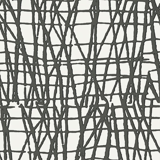 T456 Thibaut Black Wallpaper
