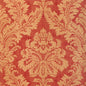 T6872 Thibaut Metallic Gold on Red Wallpaper