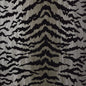 T83065 Thibaut Black on Metallic Silver Wallpaper