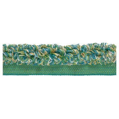 TA5322-335 ALOHA ROUCHE TURQUOISE KRAVET DESIGN TRIM
