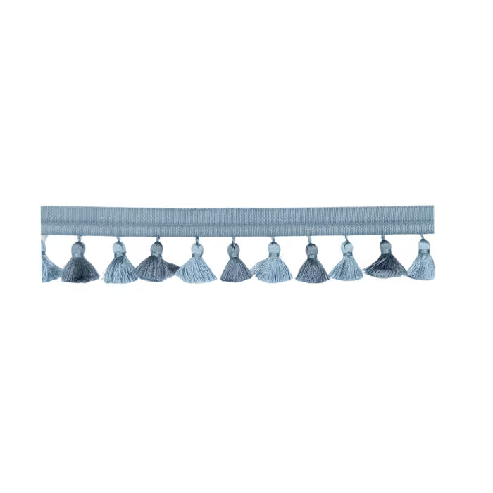 TANY-3 STOUT TANYA TASSEL FRINGE 3 DENIM DENIM TRIMMING