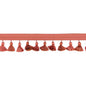 TANY-5 STOUT TANYA TASSEL FRINGE 5 CLAY CLAY TRIMMING