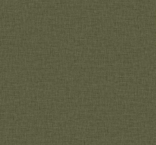 TH90216 Seabrook Designs Fibers and Threads Wallpaper Stretford Linen Leaf