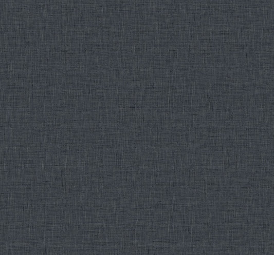 TH90230 Seabrook Designs Fibers and Threads Wallpaper Stretford Linen Jeans