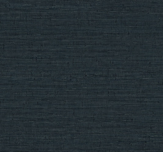TH90402 Seabrook Designs Fibers and Threads Wallpaper Wilslow Weave Royal