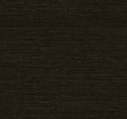 TH90406 Seabrook Designs Fibers and Threads Wallpaper Wilslow Weave Coffee Bean
