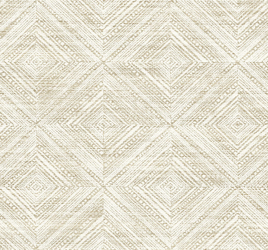 TH91607 Seabrook Designs Fibers and Threads Wallpaper Leigh Diamond Powder