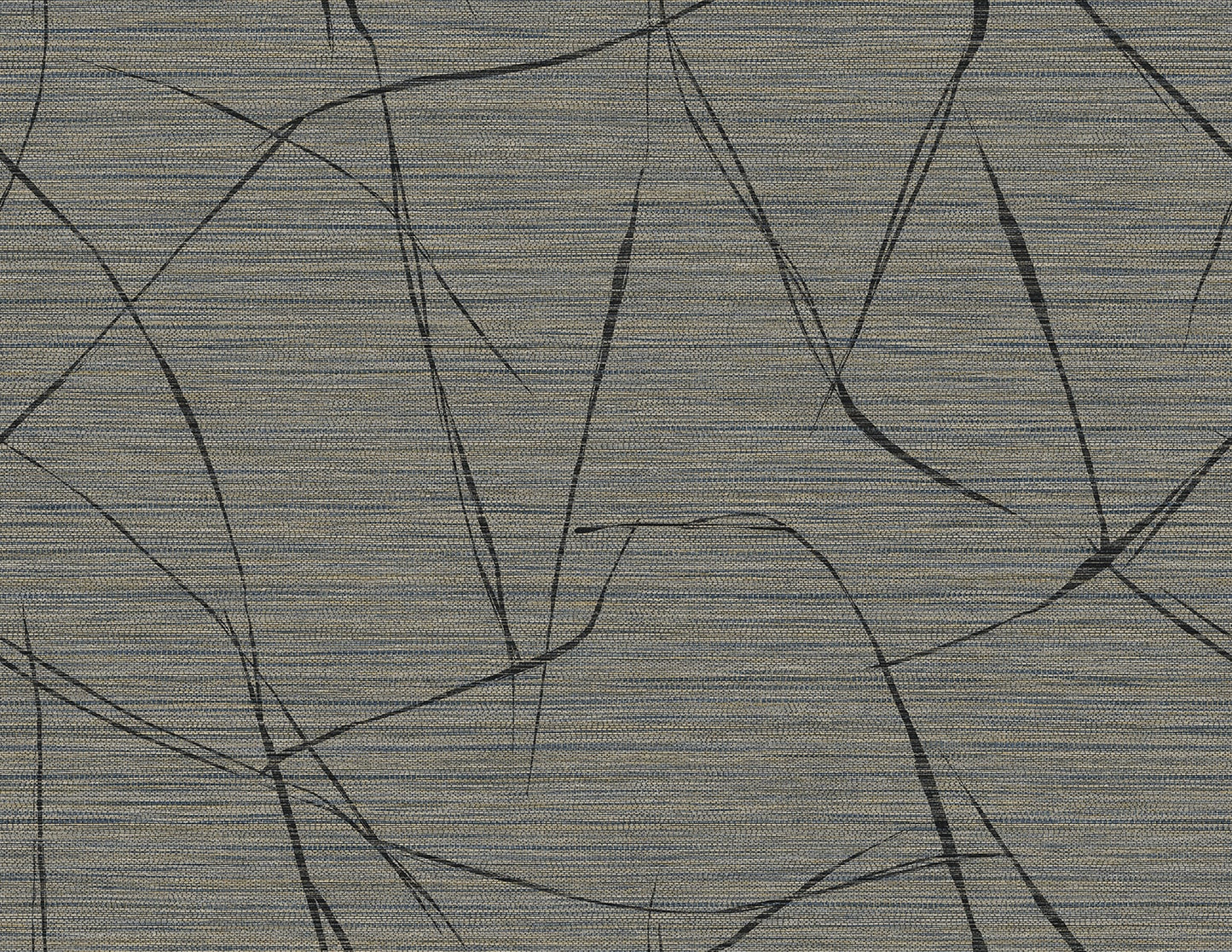 TH91906 Seabrook Designs Fibers and Threads Wallpaper Davenport Sketch Burlap