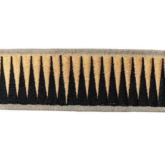 TL10180-816 BRAVADO TAPE EBONY AURA LEE JOFA MODERN TRIM