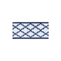 TL10186-501 MOROCCAN EMB BORDER NAVY LEE JOFA TRIM