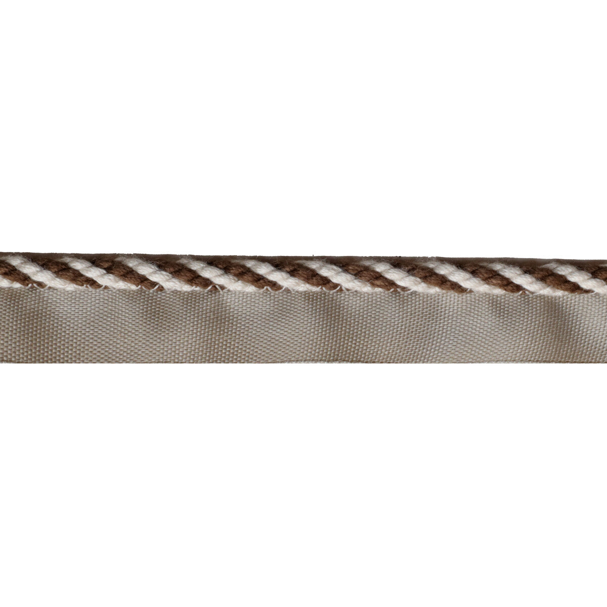 TL10188-166 STRPD CABLE CORD FLAX & BRONZE LEE JOFA TRIM