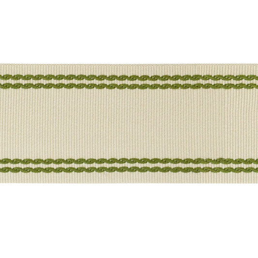 TL10189-1623 BRAID W/TRAMLINES FLAX&OLIVE GRN LEE JOFA TRIM