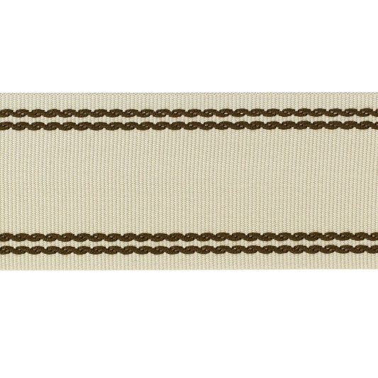 TL10189-166 BRAID W/TRAMLINES FLAX & BRONZ LEE JOFA TRIM
