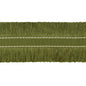 TL10190-3 CUT RUCHE FRINGE OLIVE GREEN LEE JOFA TRIM