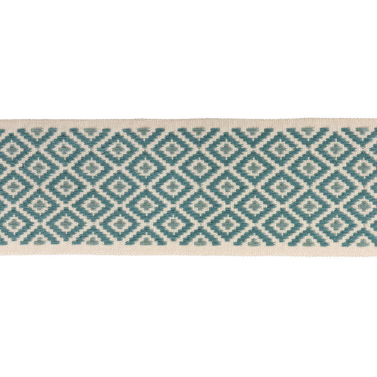 TL10192-13 HENGRAVE TAPE AQUA LEE JOFA Fabric