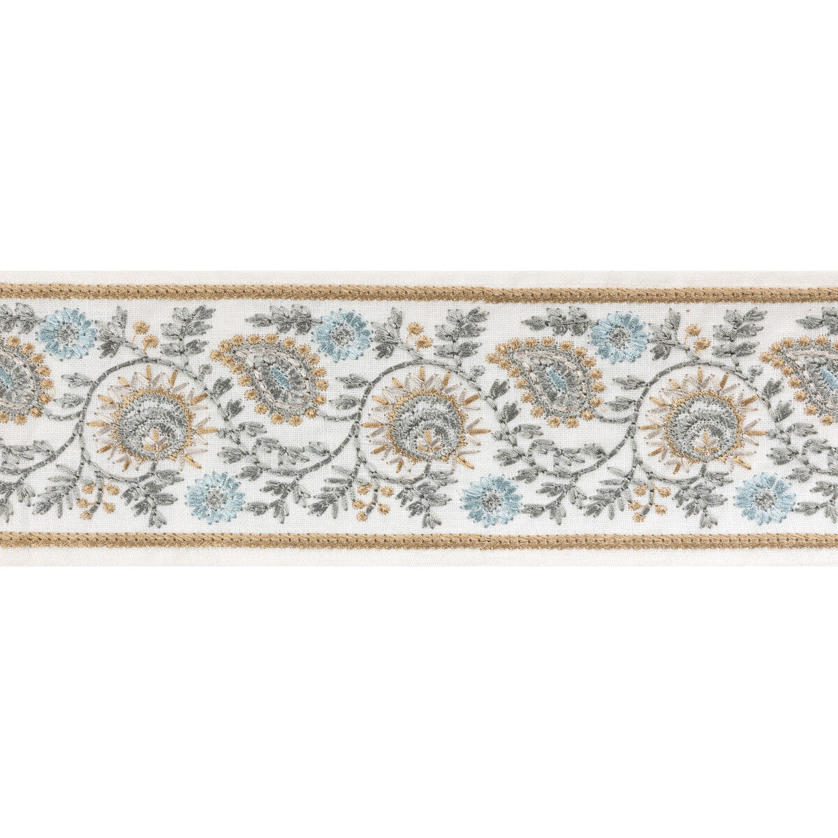 TL10193-1613 BREMHILL EMB TAPE STRAW LEE JOFA Fabric