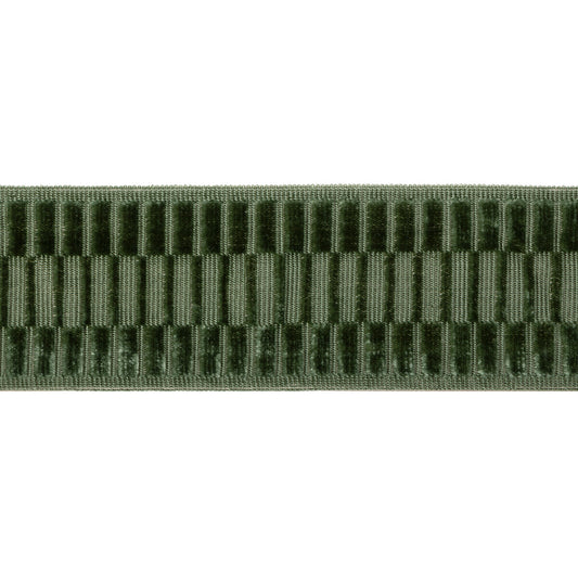TL10195-3 ELSTON VELVET TAPE GREEN LEE JOFA Fabric
