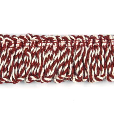 TLB85000-4 ROPE LOOP FRINGE RED BAKER LIFESTYLE TRIM