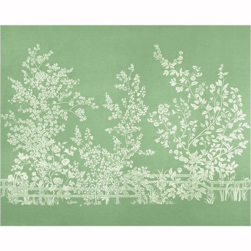 TM10855 Thibaut Green Wallpaper