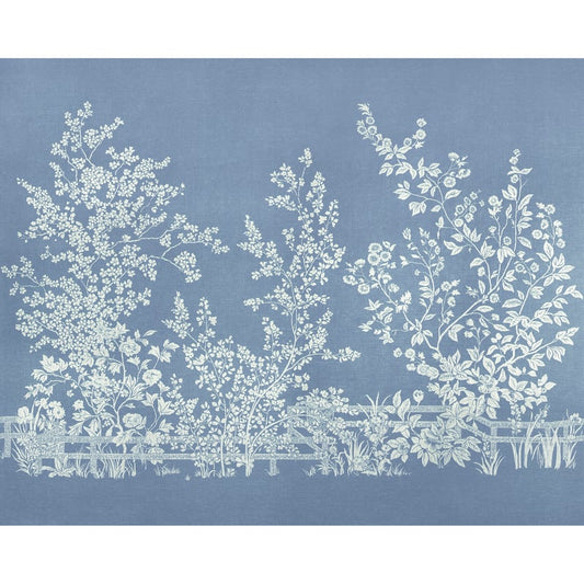 TM10856 Thibaut Navy Wallpaper