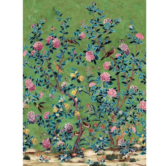 TM13669 Thibaut Green Wallpaper