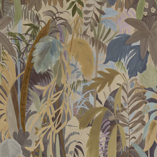 TM15854 Thibaut Neutral on Metallic Wallpaper