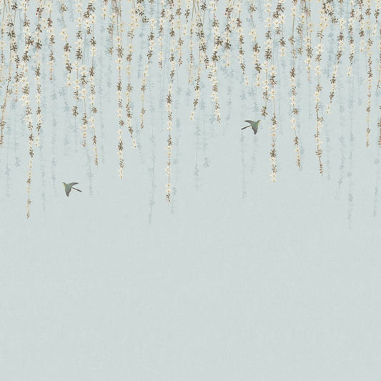 TM24453 Thibaut Blue Wallpaper