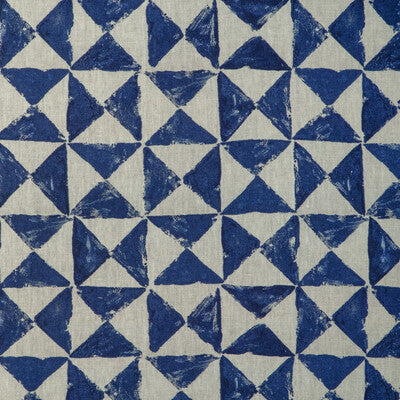 TRIQUAD-51 TRIQUAD INDIGO KRAVET BASICS Fabrics Drapery Upholstery