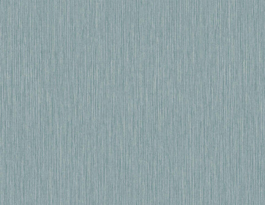 TS80904 Seabrook Designs Even More Textures Wallpaper Vertical Stria Agave & Metallic Silver